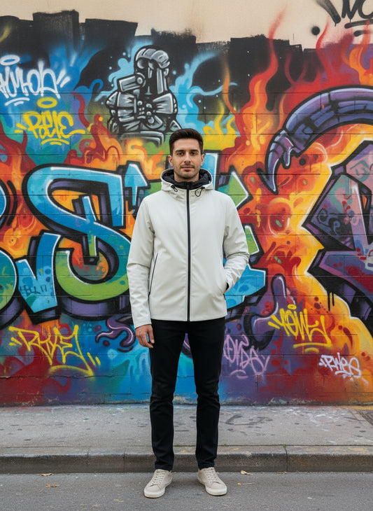 Giubbotto tecnico con cappuccio